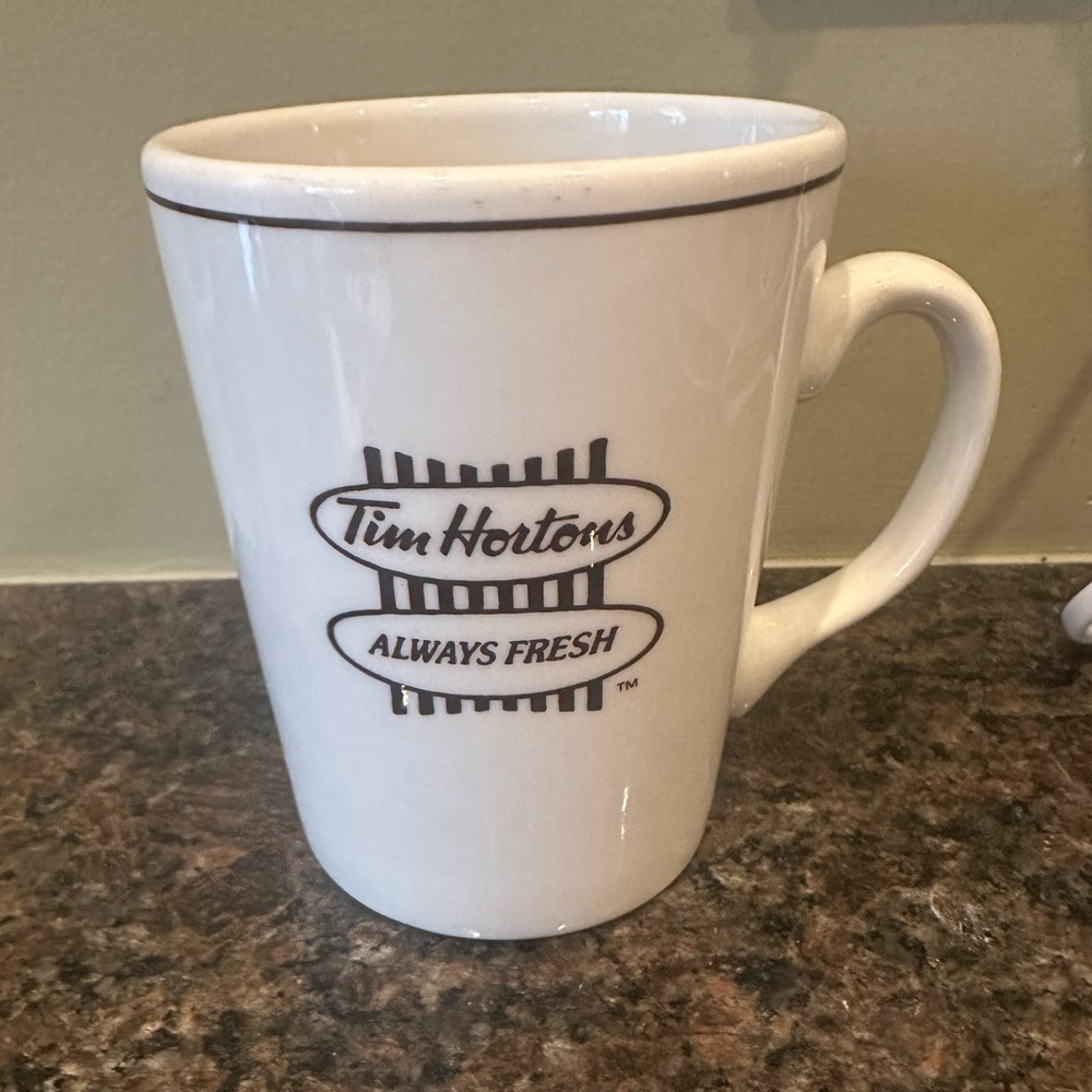 Tim Hortons 'Always Fresh' Steelite Mug